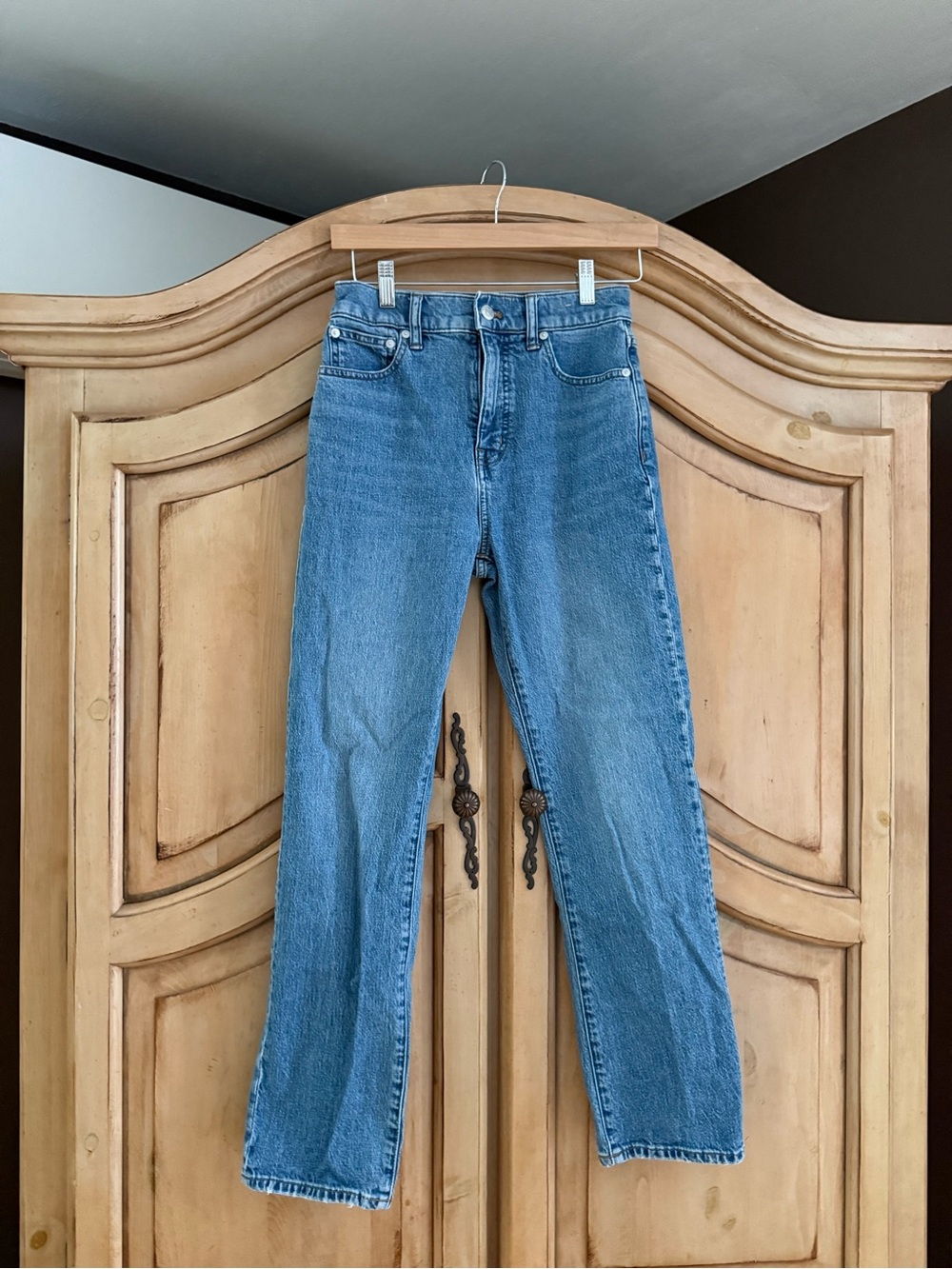 Madewell 90s Straight Crop Jeans